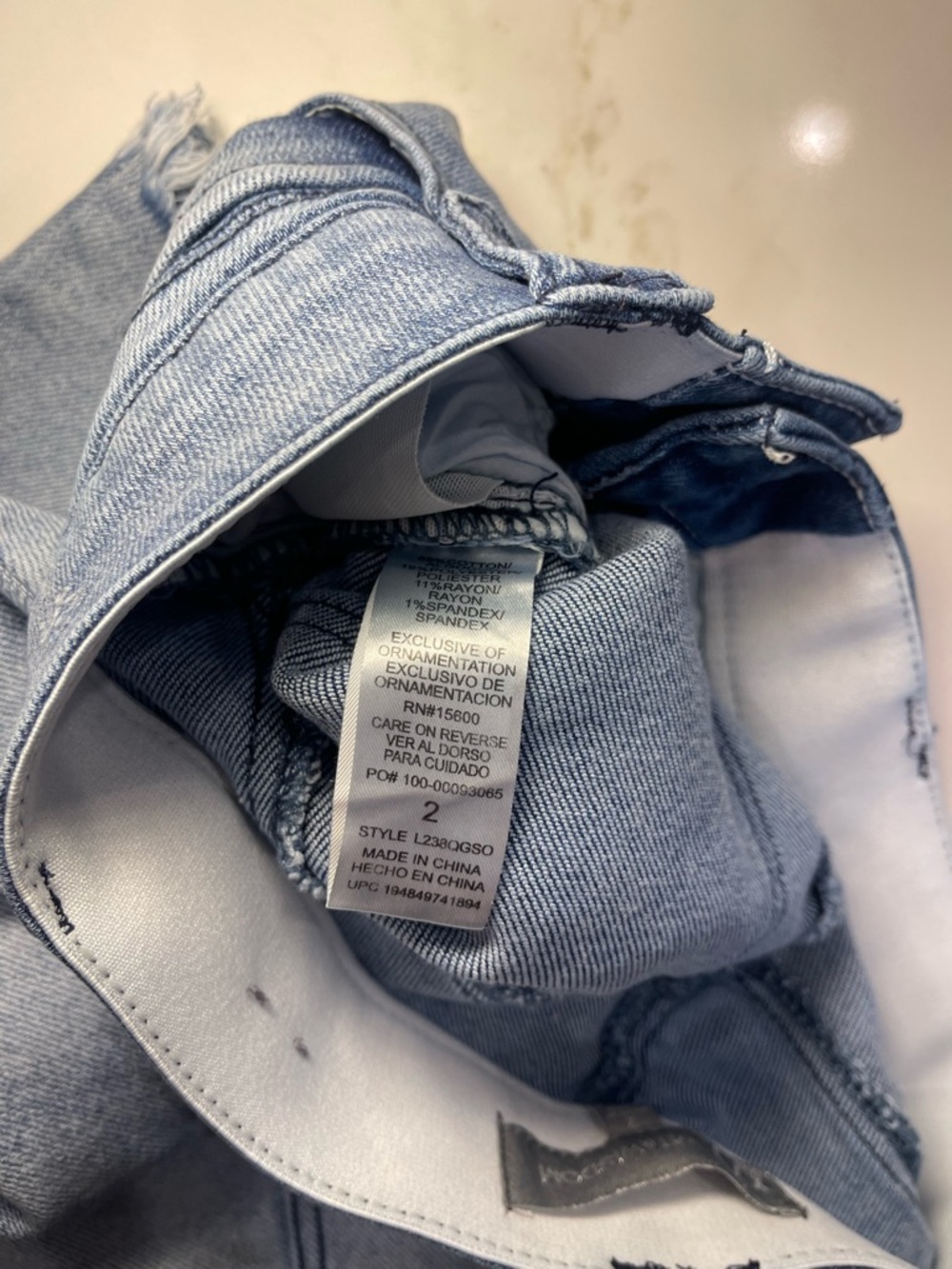 LIKE NEW! Wit & Wisdom Light Wash Women’s Skinny Jeans - Blue - Picture 13 of 14